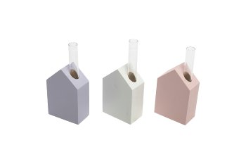 wooden vase