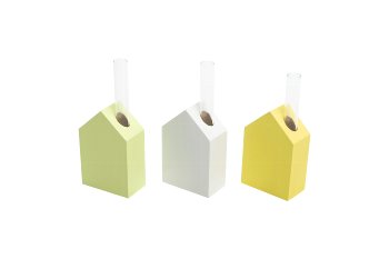 wooden vase