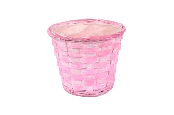 bamboo split cachepot,