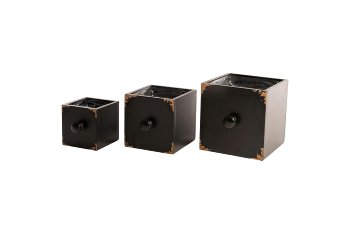wooden planter drawer, square