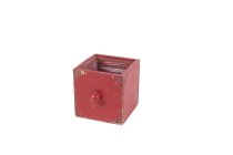 wooden planter drawer, square