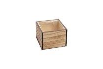 wooden planter