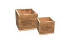 wooden box "GOURMET KISTE"