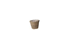 rattan cachepot, square