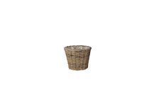 rattan cachepot, square