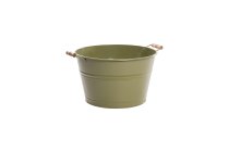 metal cachepot w handles