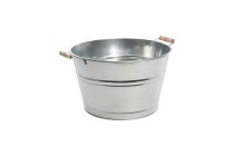 metal cachepot w handles