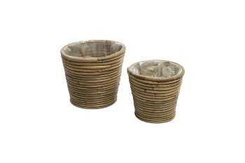 rattan planters
