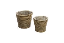 rattan planters
