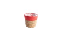 straw planter-basket