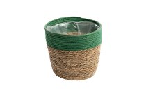 straw planter-basket