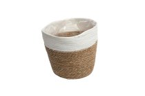 straw planter-basket