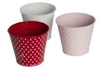 zinc pot, assorted