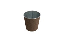 zinc/jute pot