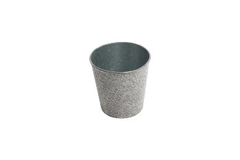 zinc/jute pot