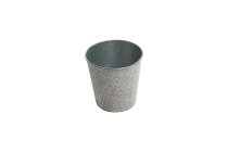 zinc/jute pot