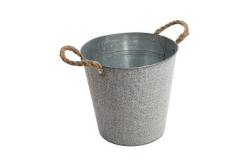 zinc/jute pot