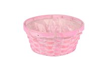bamboo split basket, round