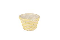 bamboo split basket, round