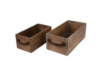 wooden planter drawer, reactangular