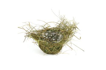 grass planter bowl, nest shape