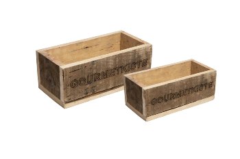 wooden box "GOURMET KISTE"