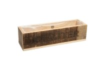 wooden planter box