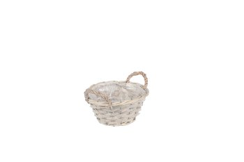 woodensplint /willow planter