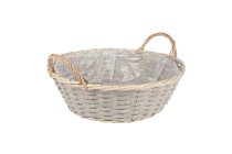 woodensplint /willow planter