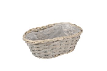 woodensplint /willow planter