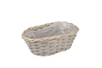 woodensplint /willow planter