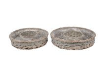 wooden splint/willow planter ring