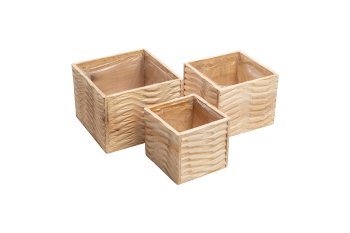 Holz-Pflanzkisten