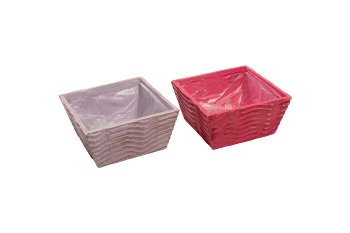 wooden planter