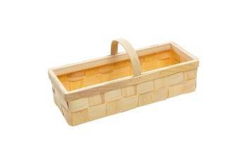 woodchip handle basket