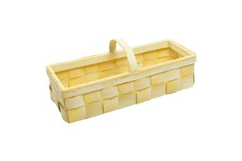 woodchip handle basket