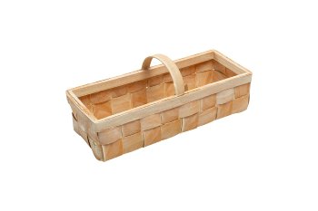 woodchip handle basket