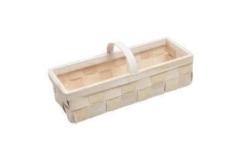 woodchip handle basket