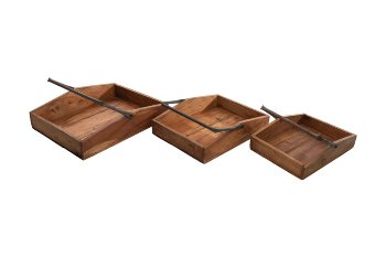 Holz-Bügelkisten