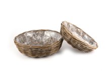 kubu rattan planter bowl