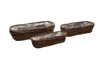 willow planter, unpeeled