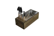 wooden planter