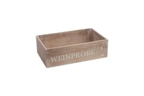wooden box "Weinprobe"