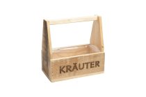 wooden planter handle-box