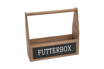 wooden box with handle