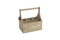 wooden handle box