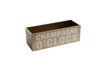 Holzkiste "CHAPAGNE O'CLOCK"