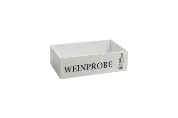 wooden box "Weinprobe"