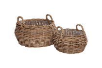 kubu basket with handle