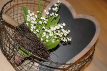 dark grass wreath,natural
